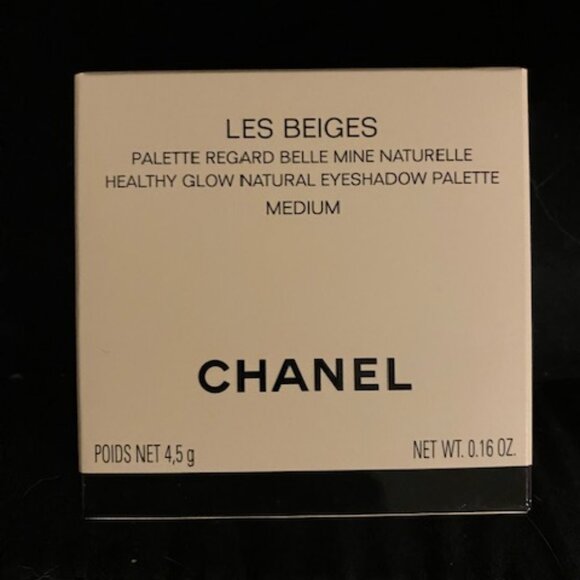 Chanel Les Beiges Healthy Glow Natural Eyeshadow Palette 4.5g Medium - Picture 1 of 1